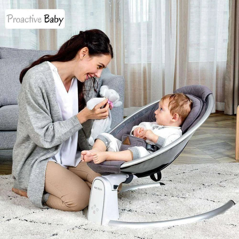 Hotmom™ Bluetooth Baby Rocker | Electric Baby Bouncer for Infant